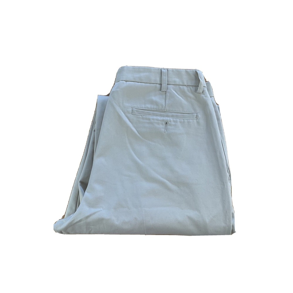 St.Johns Bay Mens Worry Free Pants Classic Fit Pleated‎ Front Khaki Pants 36x30